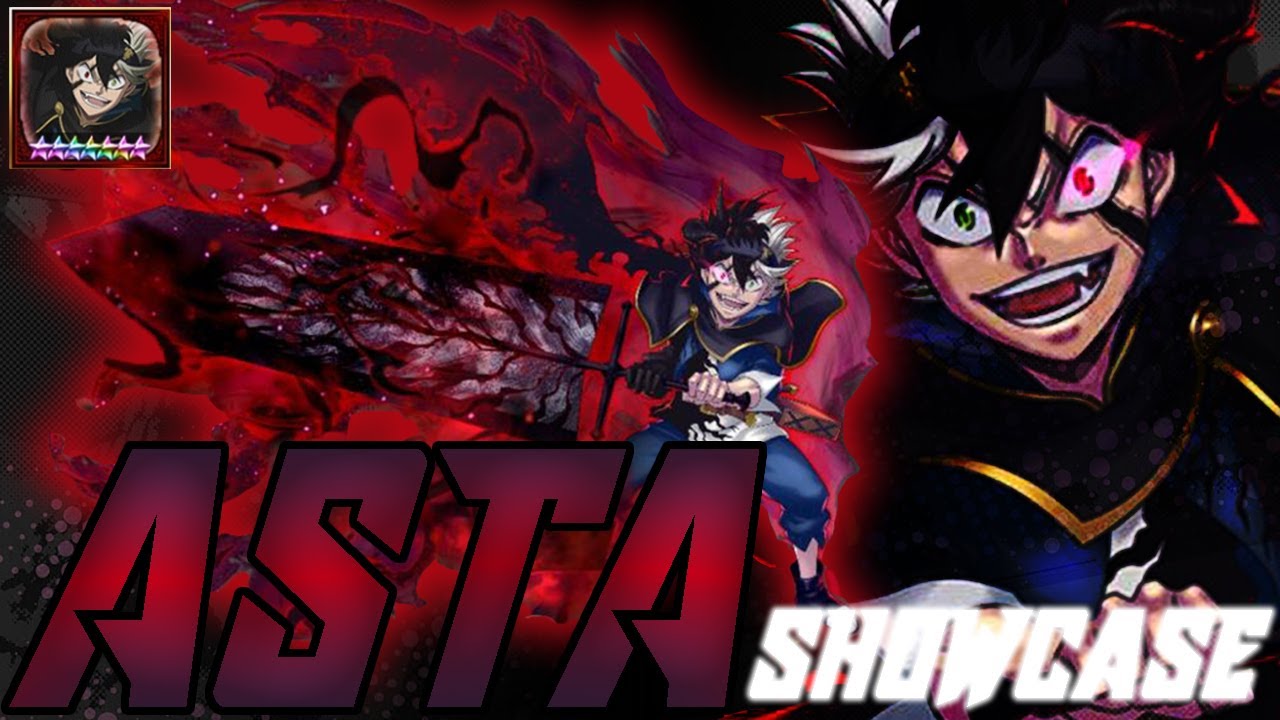 INSANE DAMAGE! - Black Divider Asta Showcase | Black Clover Phantom Knights