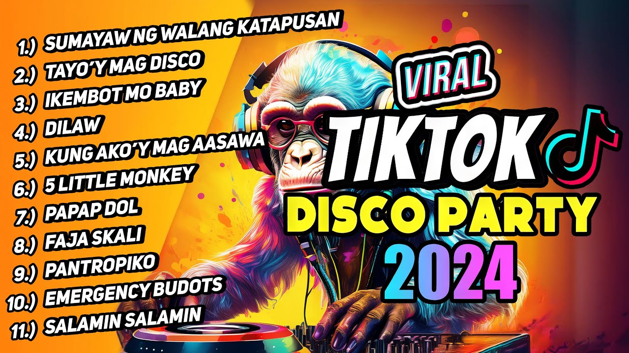 New VIRAL TIKOK DISCO DANCE PARTY 2024 - DJ ROWEL REMIX