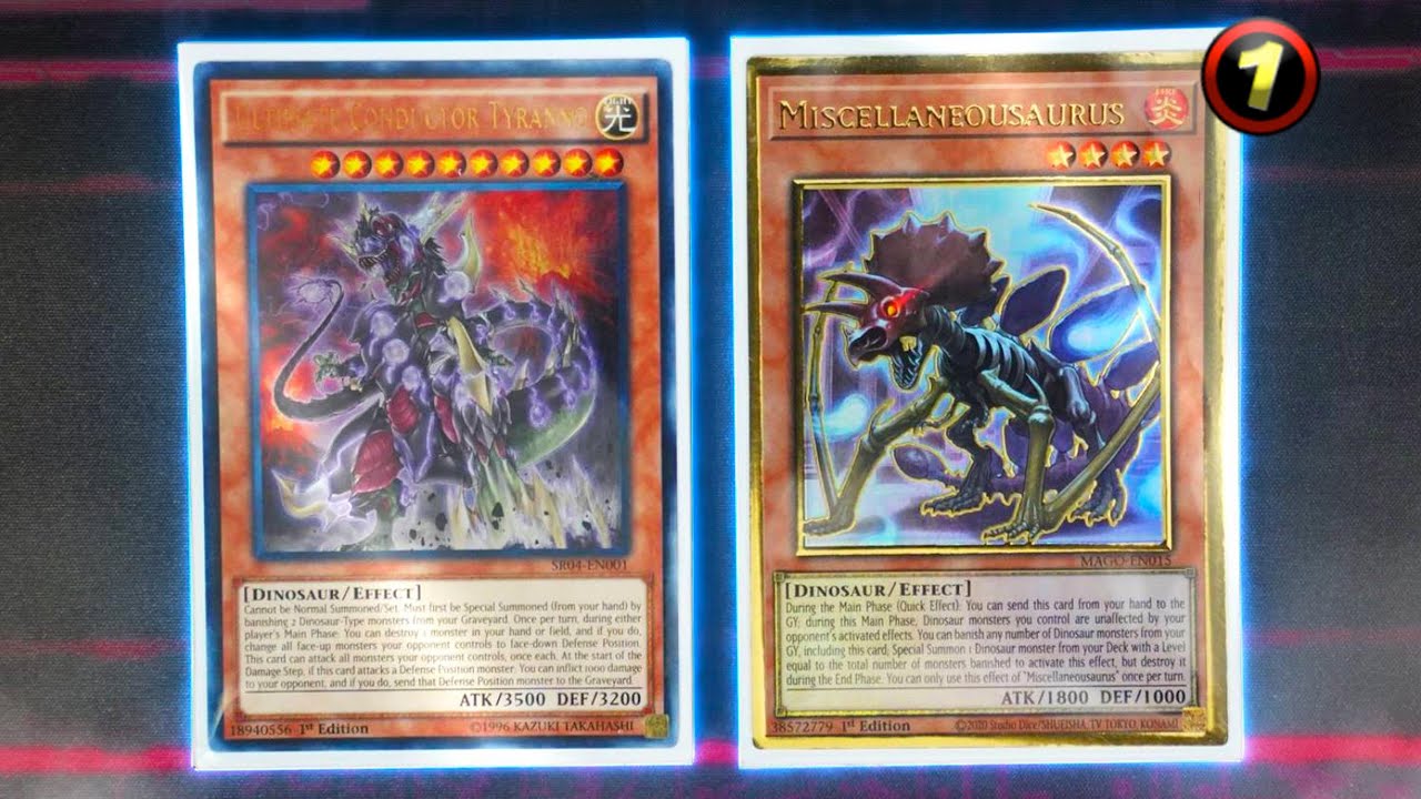 THE TOP TIER YU-GI-OH! DINOSAUR DECK PROFILE! (New July 2021 Banlist)