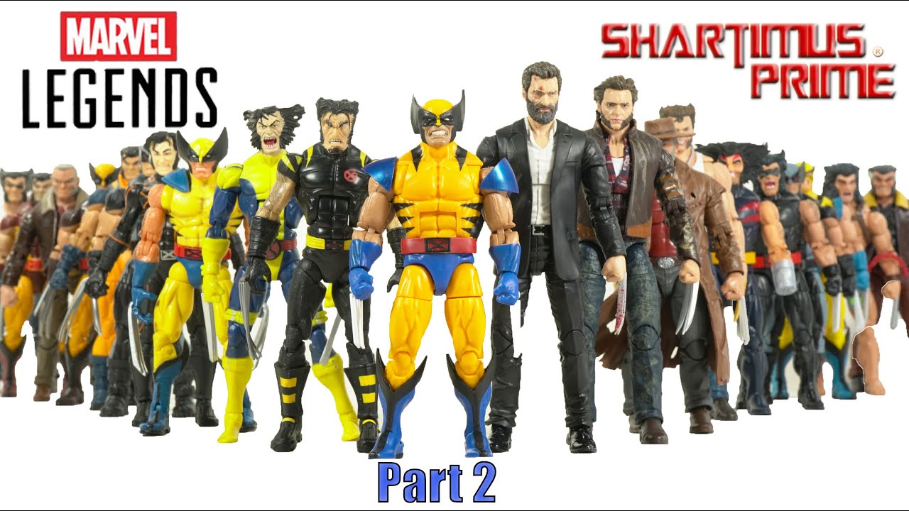 Marvel Legends Evolution Wolverine Part 2 Dark Days to Golden Age Hasbro Action Figure Chronology