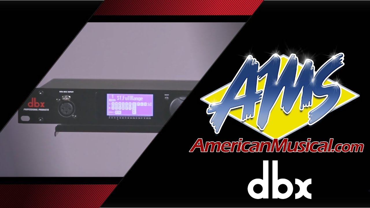 DBX DriveRack PA2 Overview - American Musical Supply