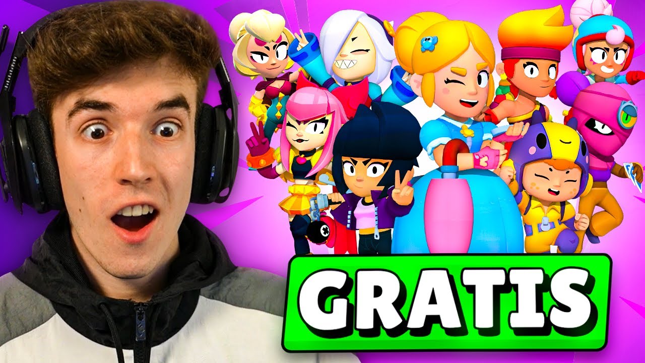 PUEDES CONSEGUIR *GRATIS* TODAS LAS BRAWLERS CHICAS de BRAWL STARS