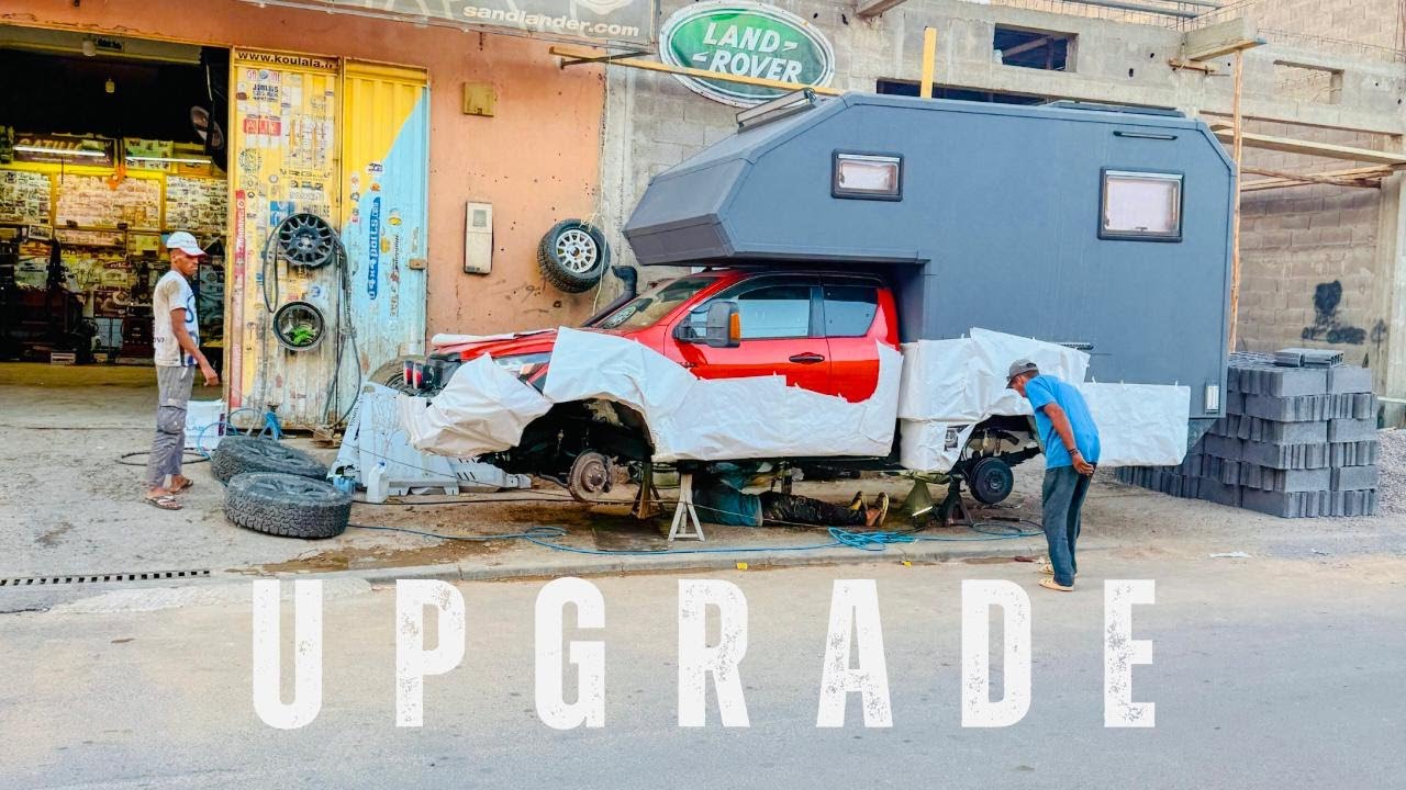 Hilux camper mods front suspension protection work  | S1 - E12 |