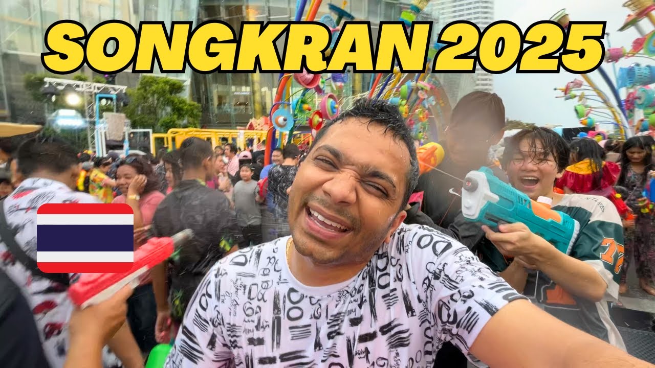 Songkran Festival 2025 💦 | Where to celebrate SONGKRAN FESTIVAL 2025 in Bangkok Thailand