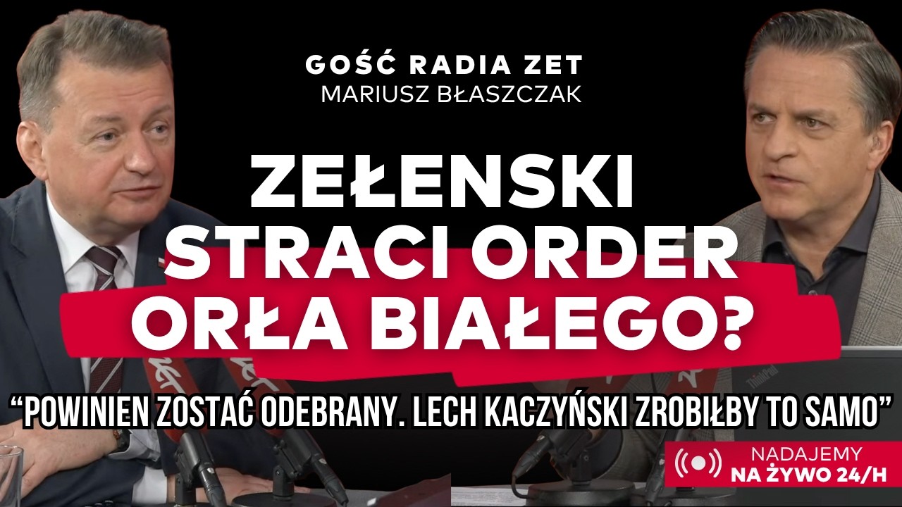 Polska zablokuje Ukrainę w UE? Błaszczak:&bdquo;Z Banderą nie wejdzie&rdquo;.Wiceprezes PiS ma kontakt z Ziobrą?