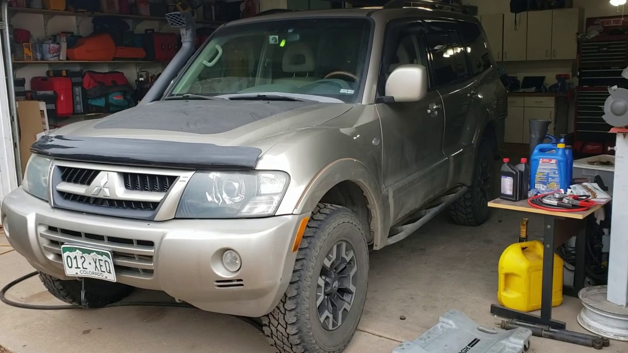 Gen 3 Montero - Quick and Dirty Diff Removal