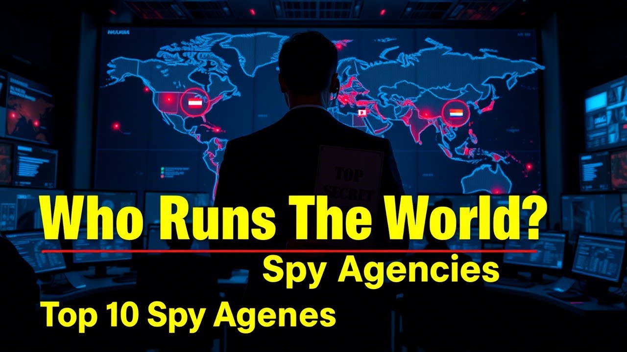 Top 10 Spy Agencies in the World | CIA vs FSB vs Mossad | Most Powerful Intelligence Agencies 2025