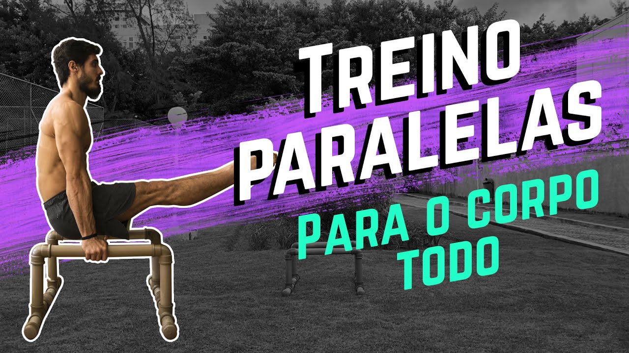 Treino com mini paralelas