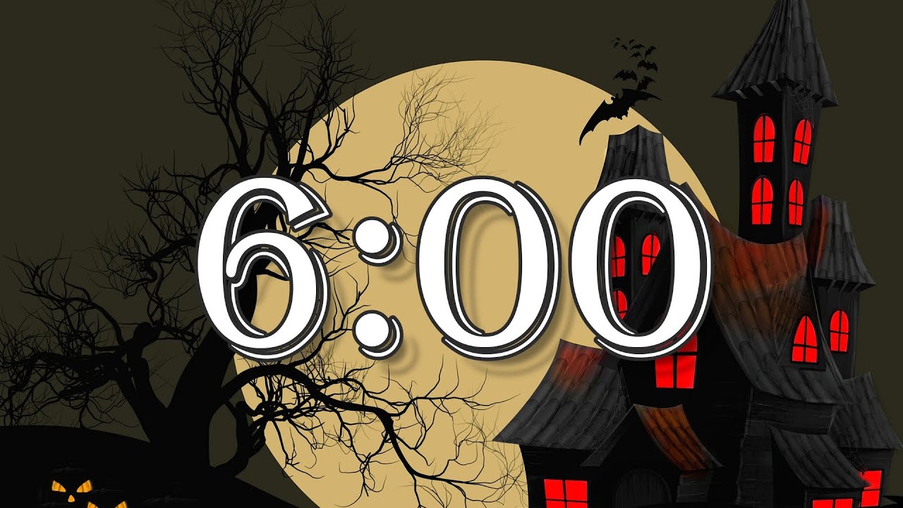 TRICK OR TREAT?! 6 Minute Spooky Halloween Countdown Timer With Music