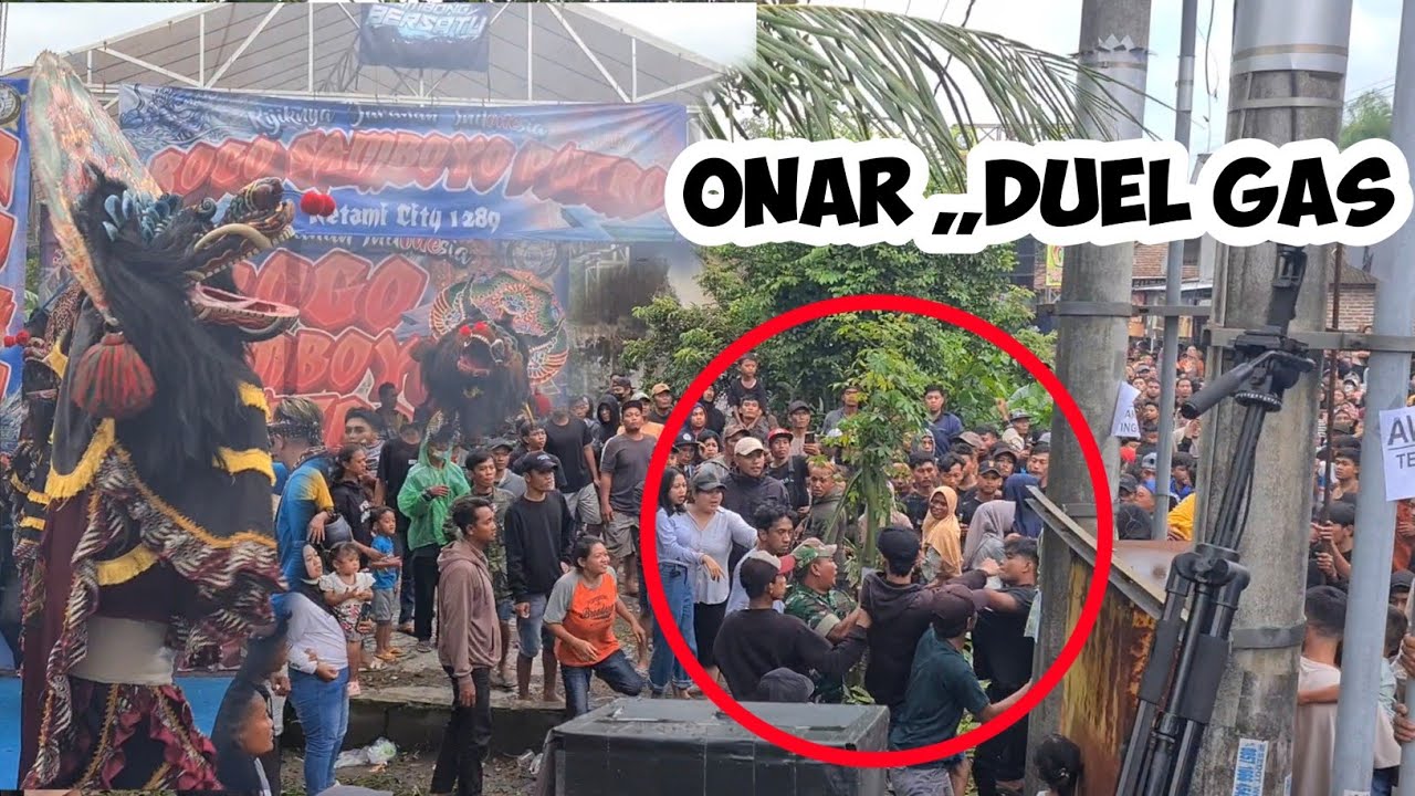 ONAR❗️Rampak Barongan Jaranan Rogo Samboyo Putro Live Juwet Kunjang Kediri #jaranan 