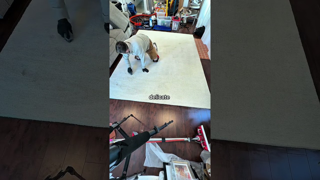 Mold & pet urine on a wool rug — safe cleaning 🧼