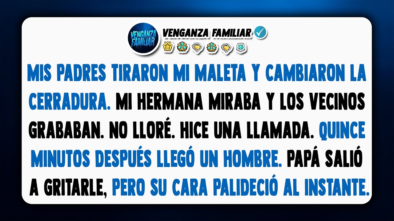 Tiraron mis cosas y cambiaron la cerradura. Una llamada y un extraño lo cambiaron todo.