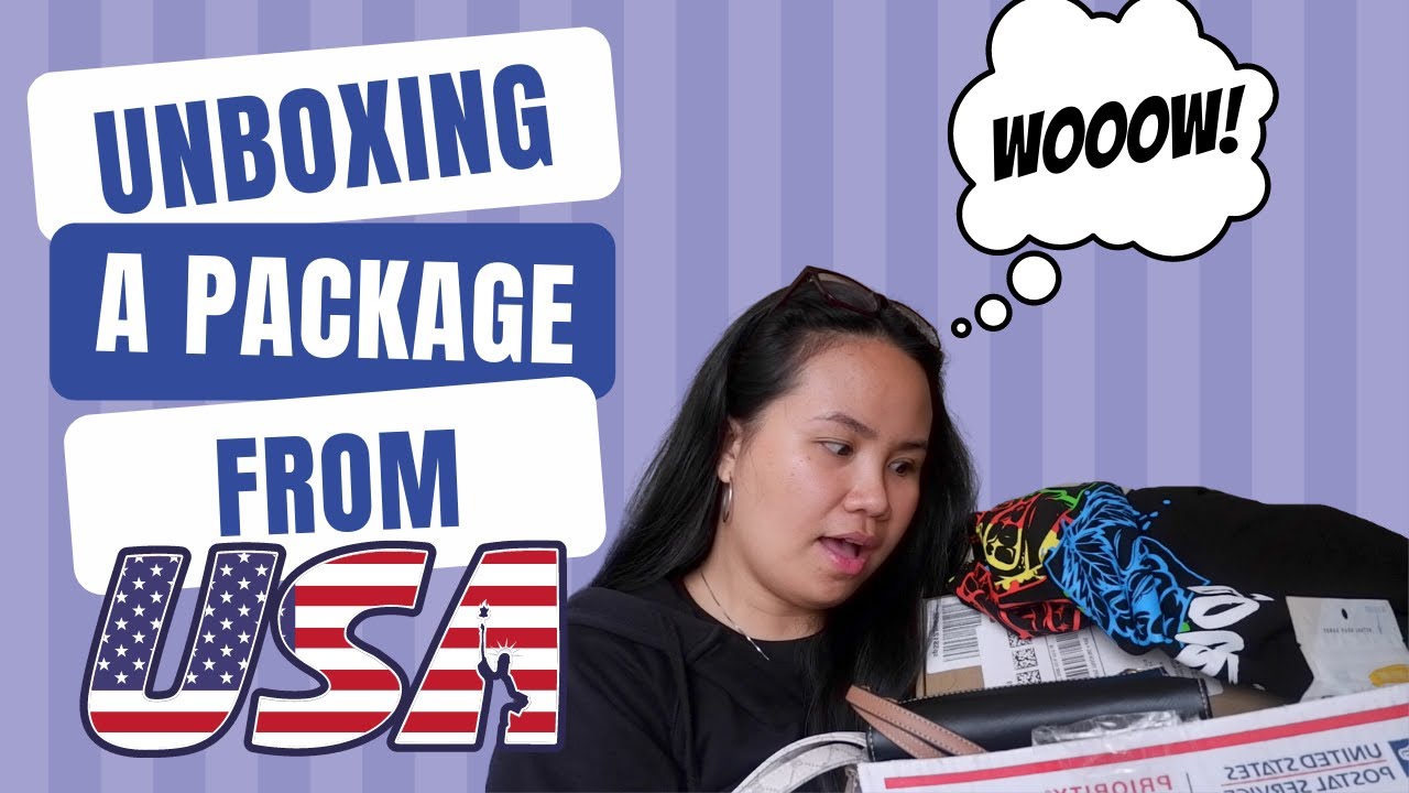 UNBOXING A PACKAGE FROM USA | Feebie&BeejayVlogs