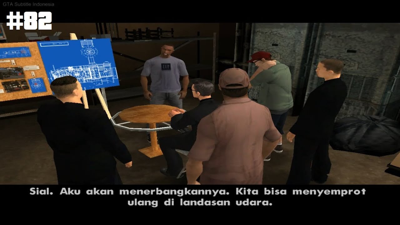 GTA San Andreas - Misi #82 - Naik, Naik, dan Pergi - Subtitle Indonesia