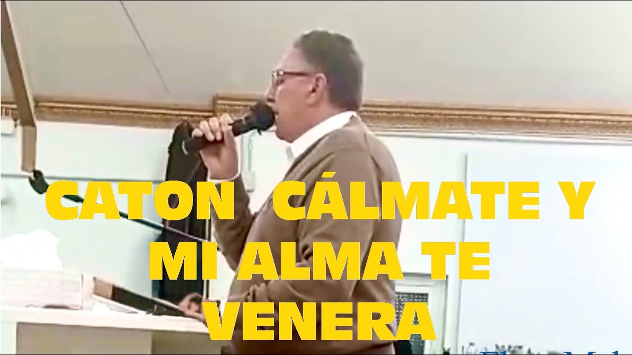 Hermano :Caton cálmate y mi alma te venera #emiliocorodevillaverde #cristoteama5566 