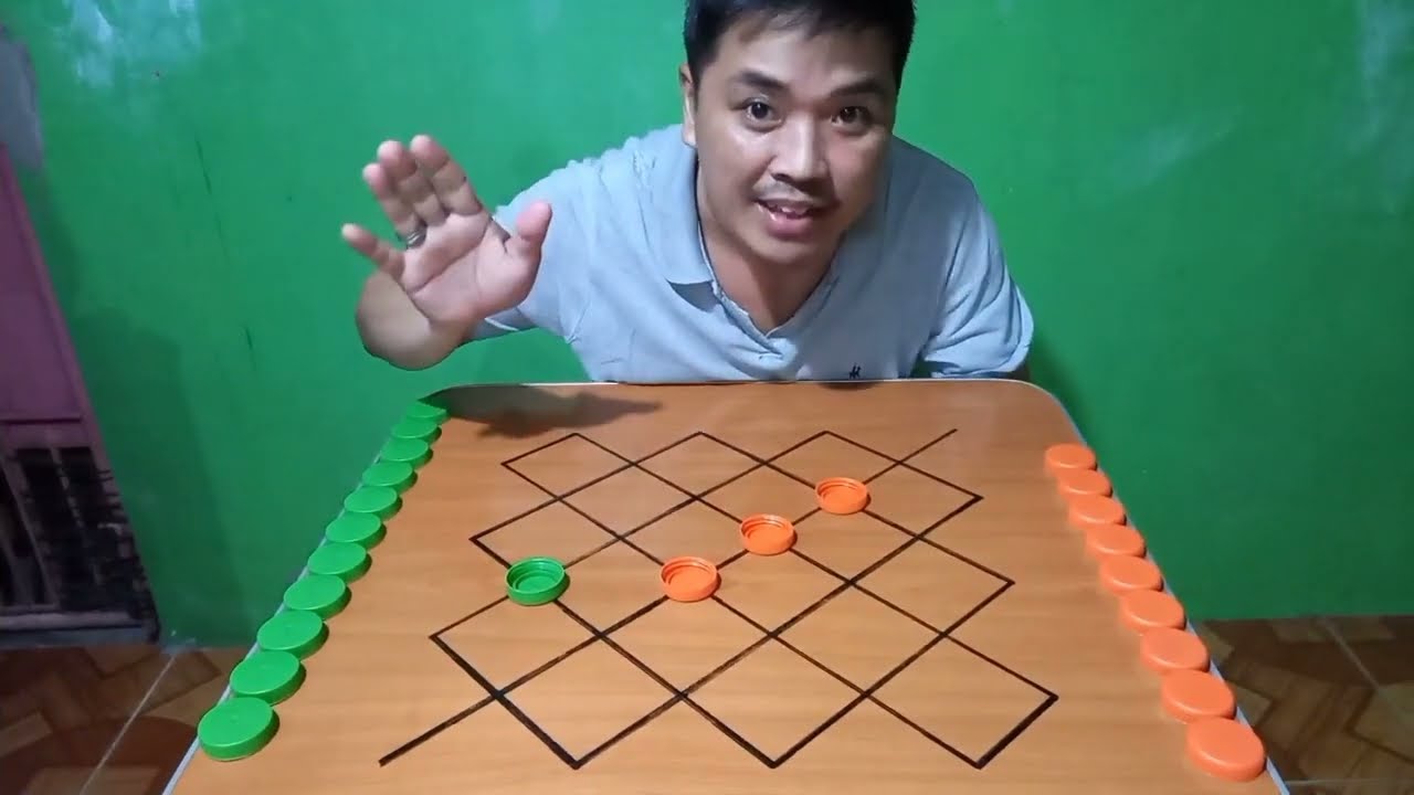 167. Dama Endgame Tutorial 3 vs 1 step by step 8 moves to win😍😊👍