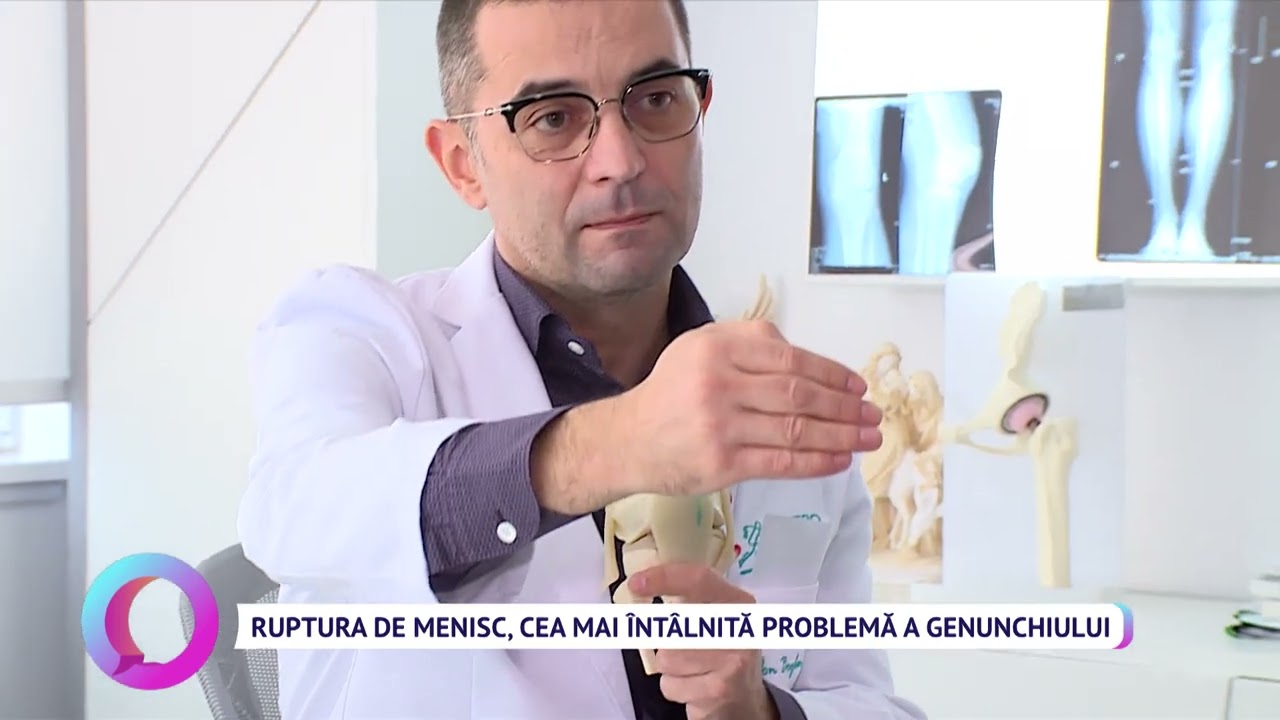 Ruptura de menisc, cea mai întâlnită problemă a genunchiului