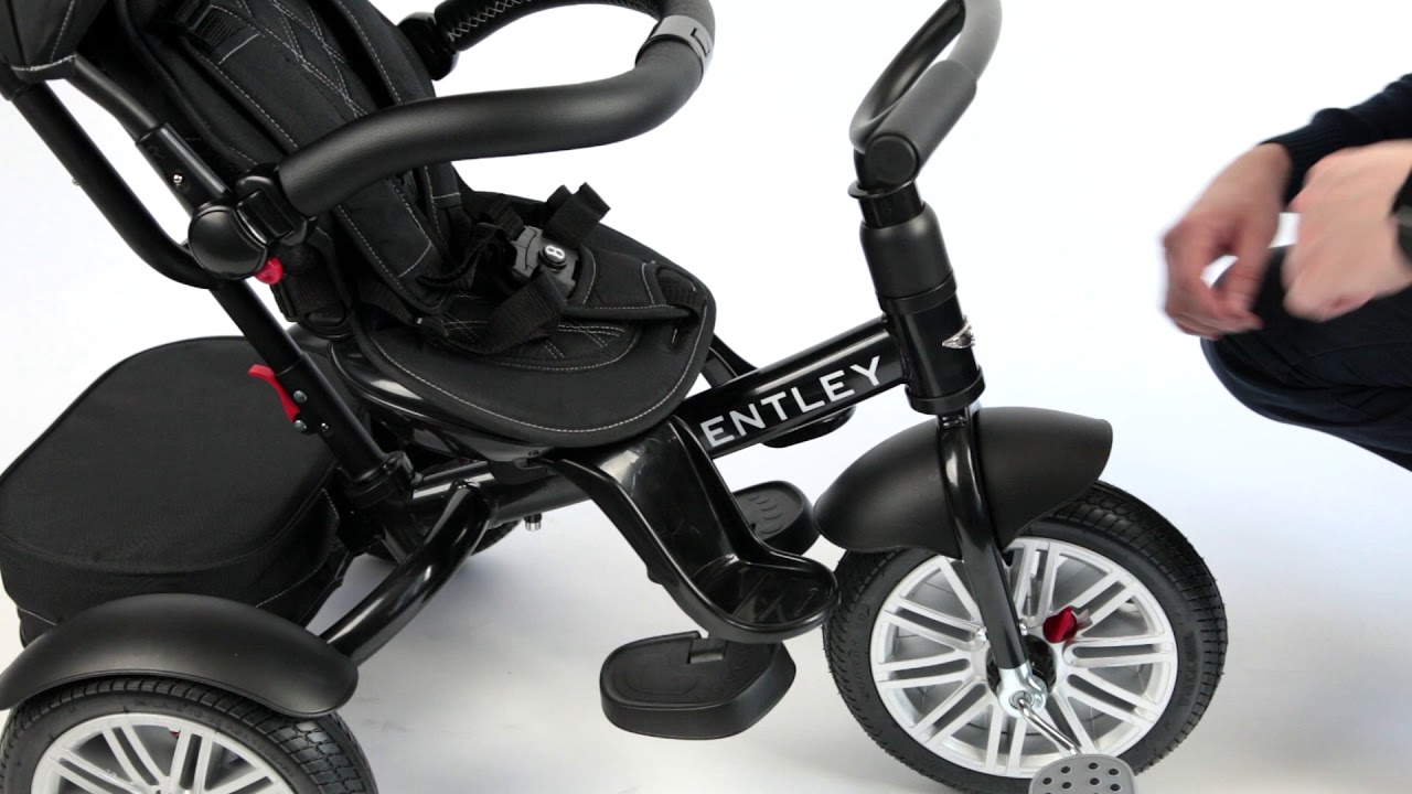 BENTLEY toddler tricycle 6 in 1 Air Wheel Children Buggy Pram Trike Bentley Functions How to use