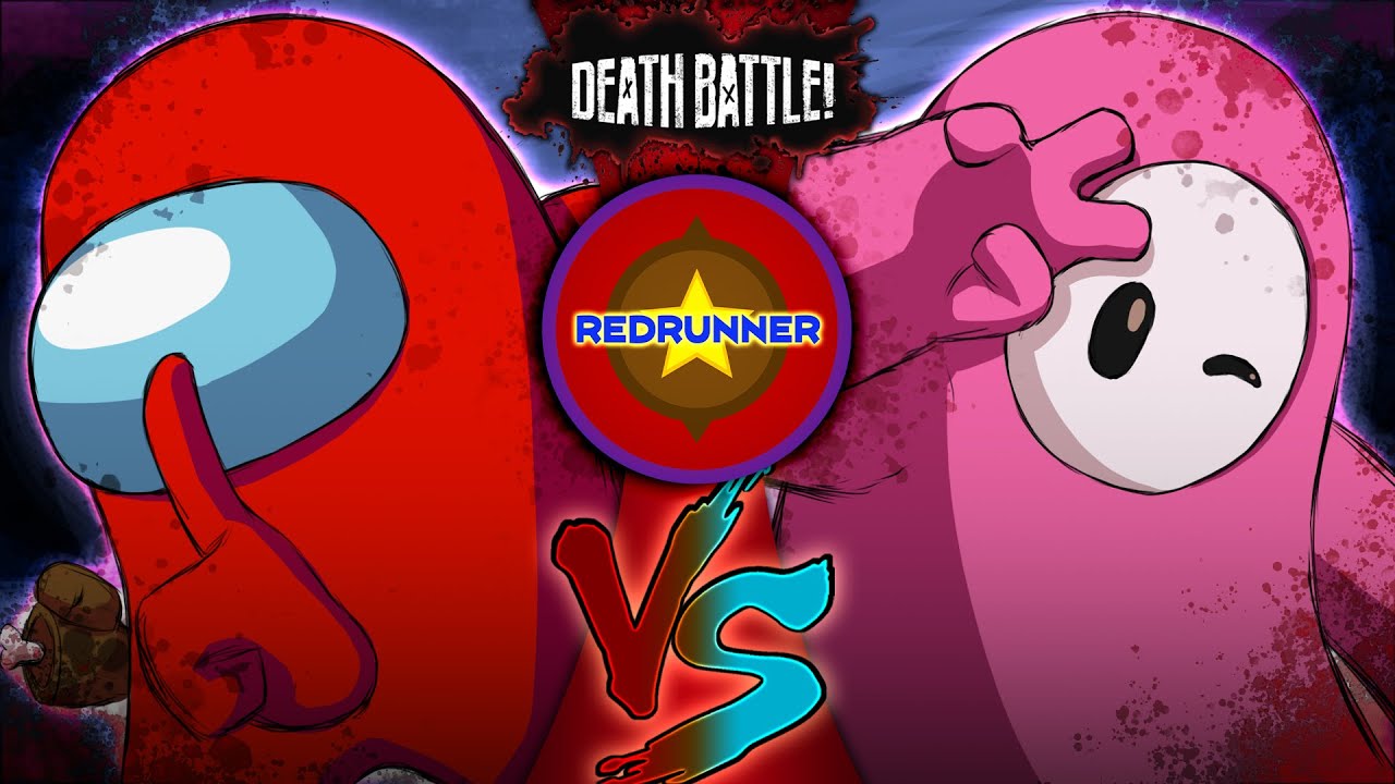Let's Watch Among Us VS Fall Guys | DEATH BATTLE!