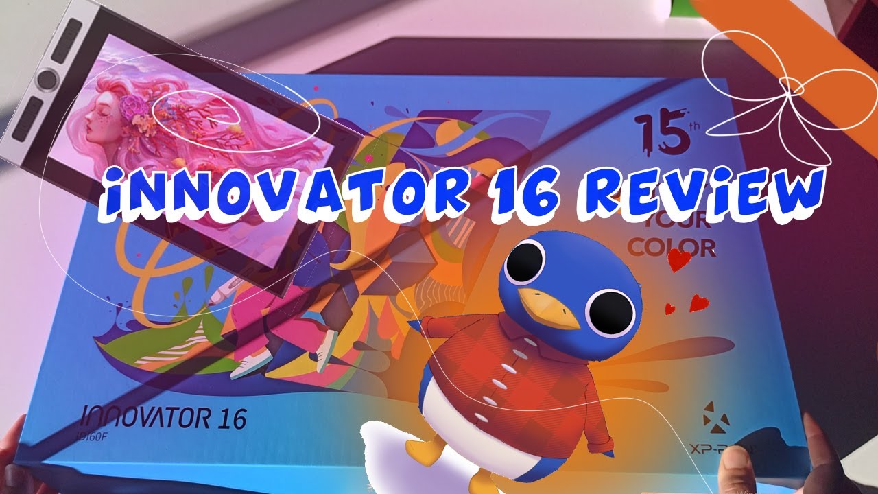 TEST DE LA tablette graphique XP-PEN INNOVATOR 16 +ANNONCE GIVEWAY