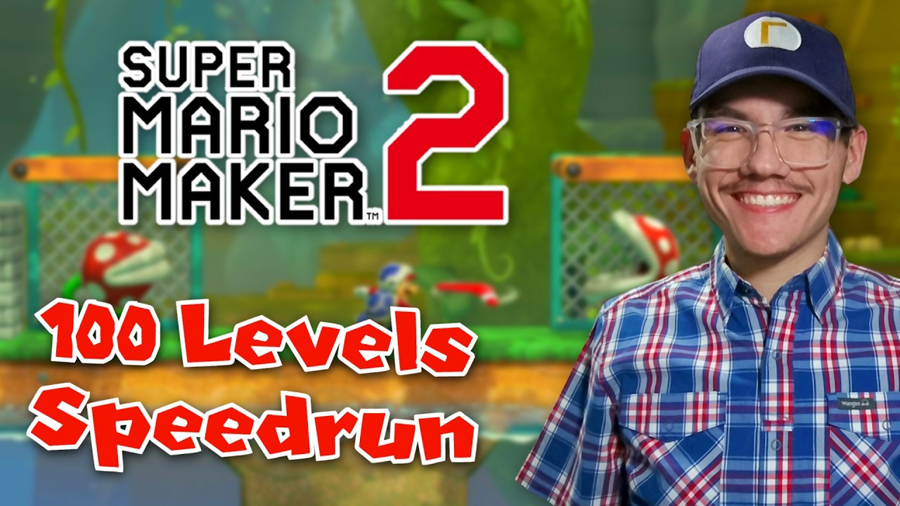 [🔴LIVE] Can We PB Again? | Super Mario Maker 2 100 Levels Speedrun (PB: 1:08:42)