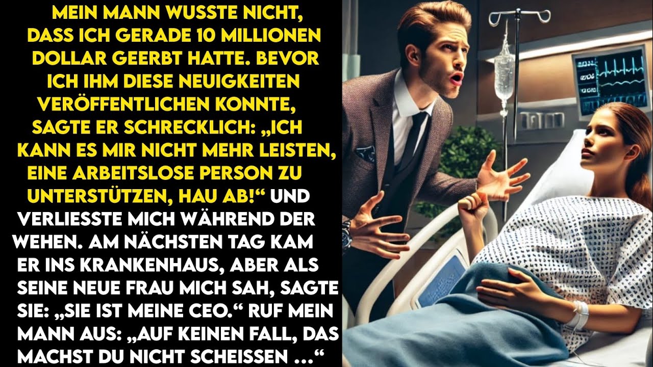 Mein Mann heiratete erneut während ich im Krankenhaus lag doch seine neue Frau erkannte mich als CEO