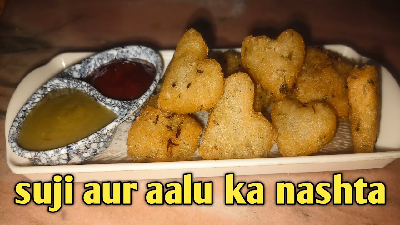 ।। Aalu aur suji ka crispy testi nashta ।।