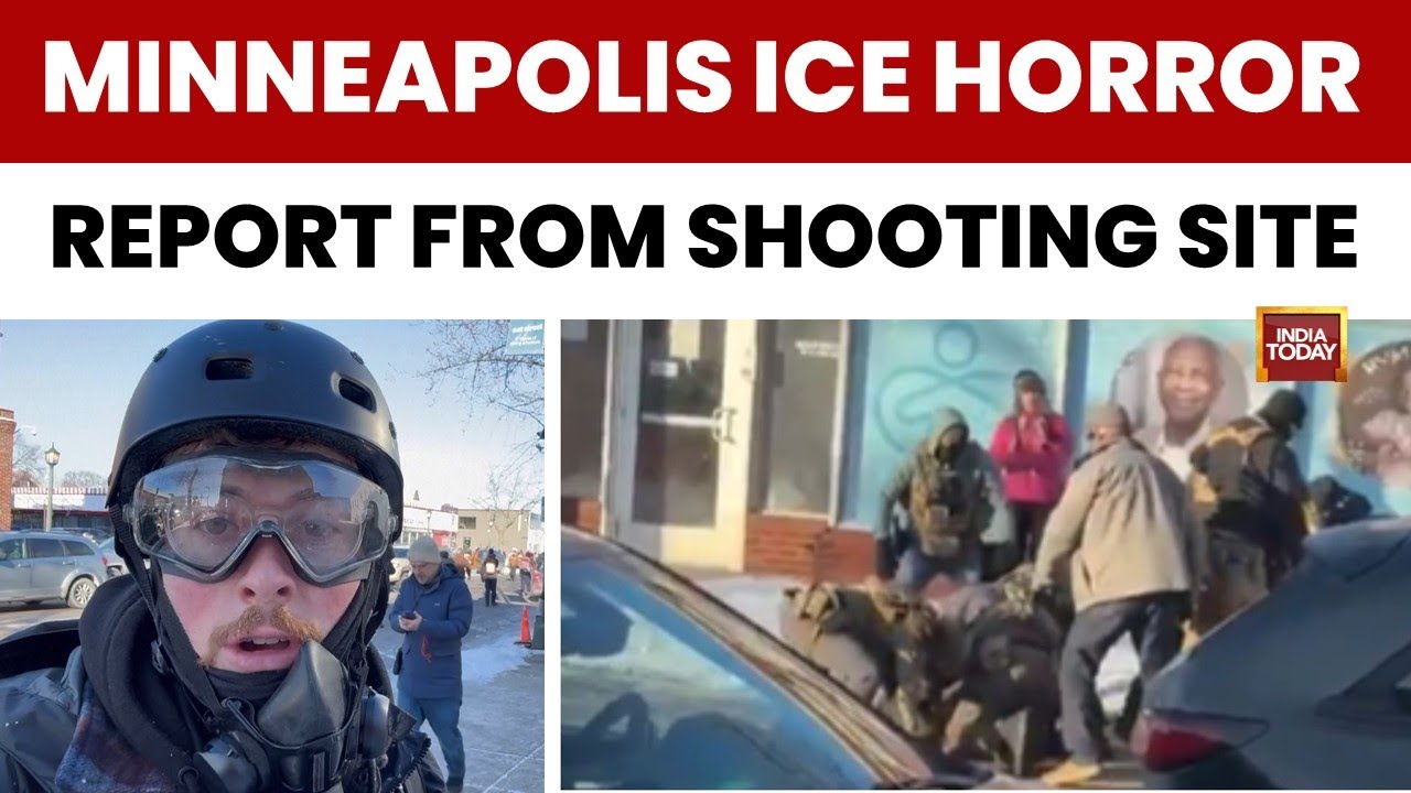 Minneapolis ICE Shooting News: Ground Report From the Shooting Site | India Today