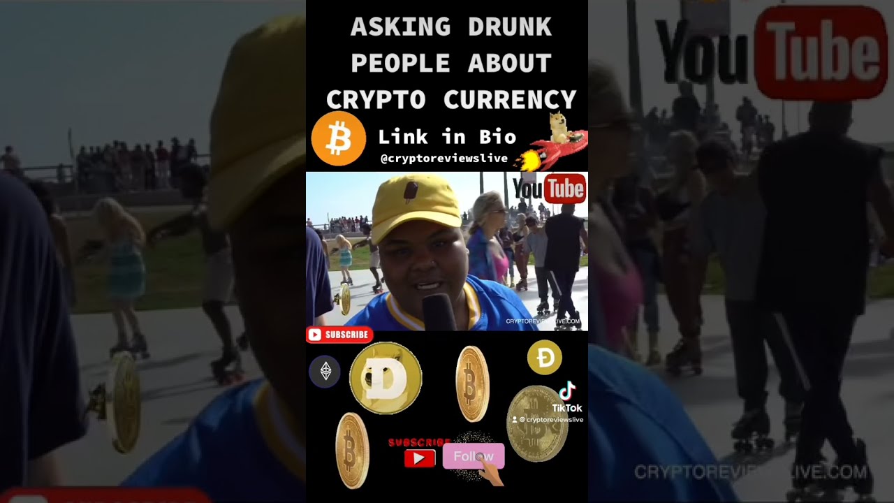 Asking Drunk people about Crypto Currency #comedy #hilarious #funny #viral #subscribe #bitcoin #doge