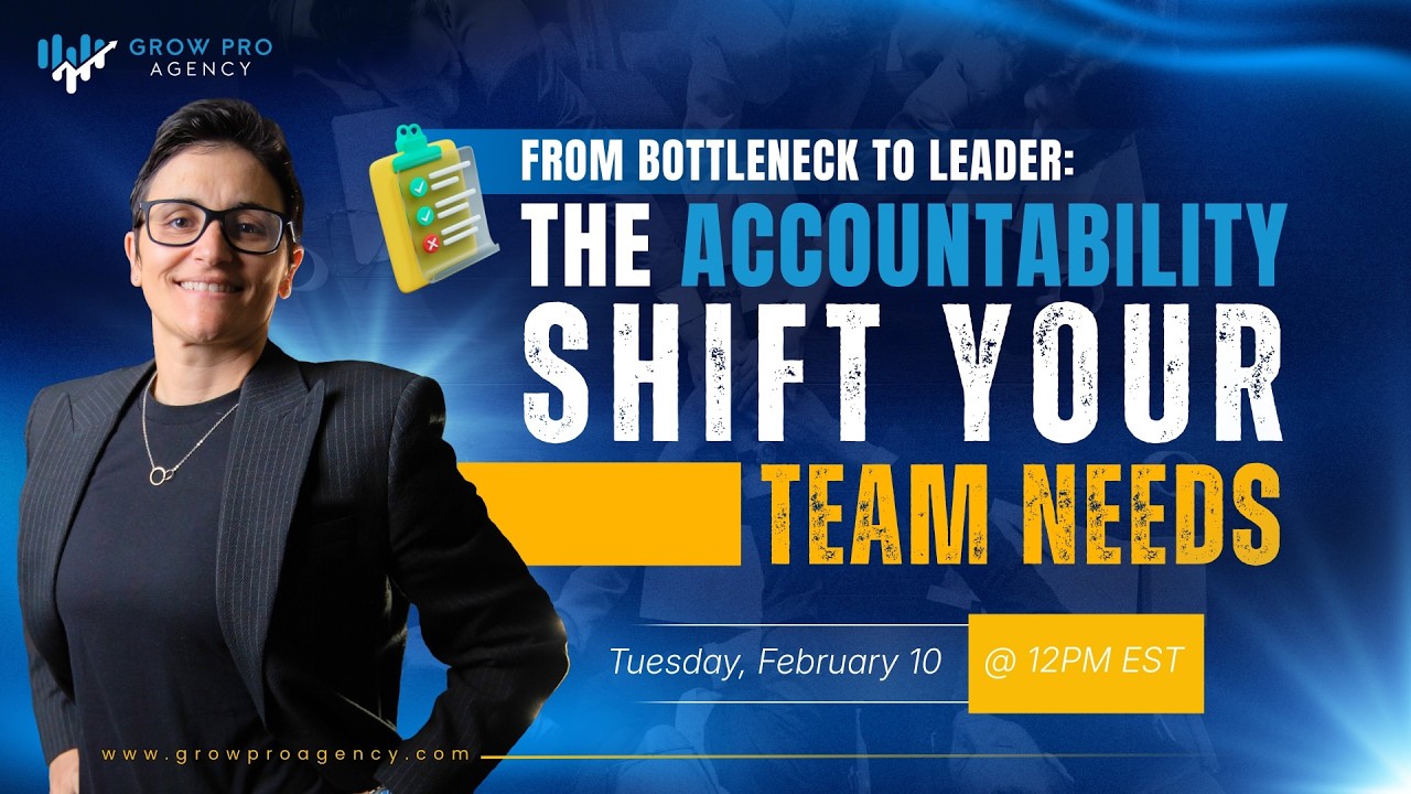 From Bottleneck to Leader: The Accountability Shift Your Team Needs