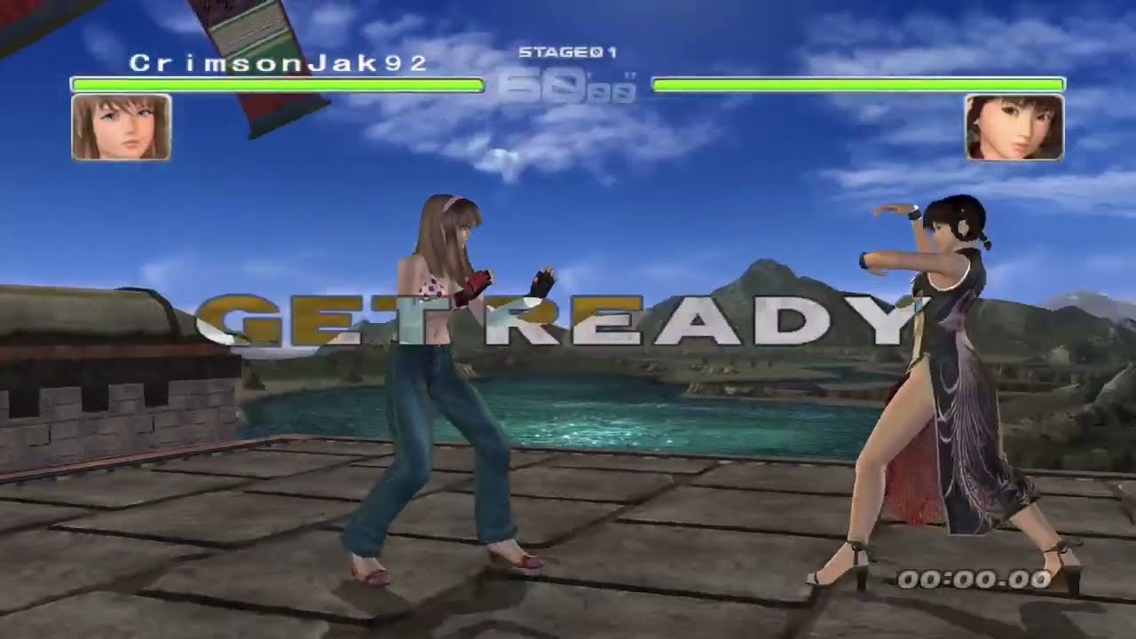 Dead or Alive 2 Ultimate (Xbox / XBS) | Time Attack (Hard) & Team Battle Playthrough (05/18/2023)