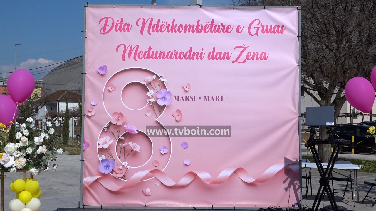 AKTUALE - Në Tuz shënohet 8 Marsi në Sheshin Gjergj Kastrioti Skënderbeu