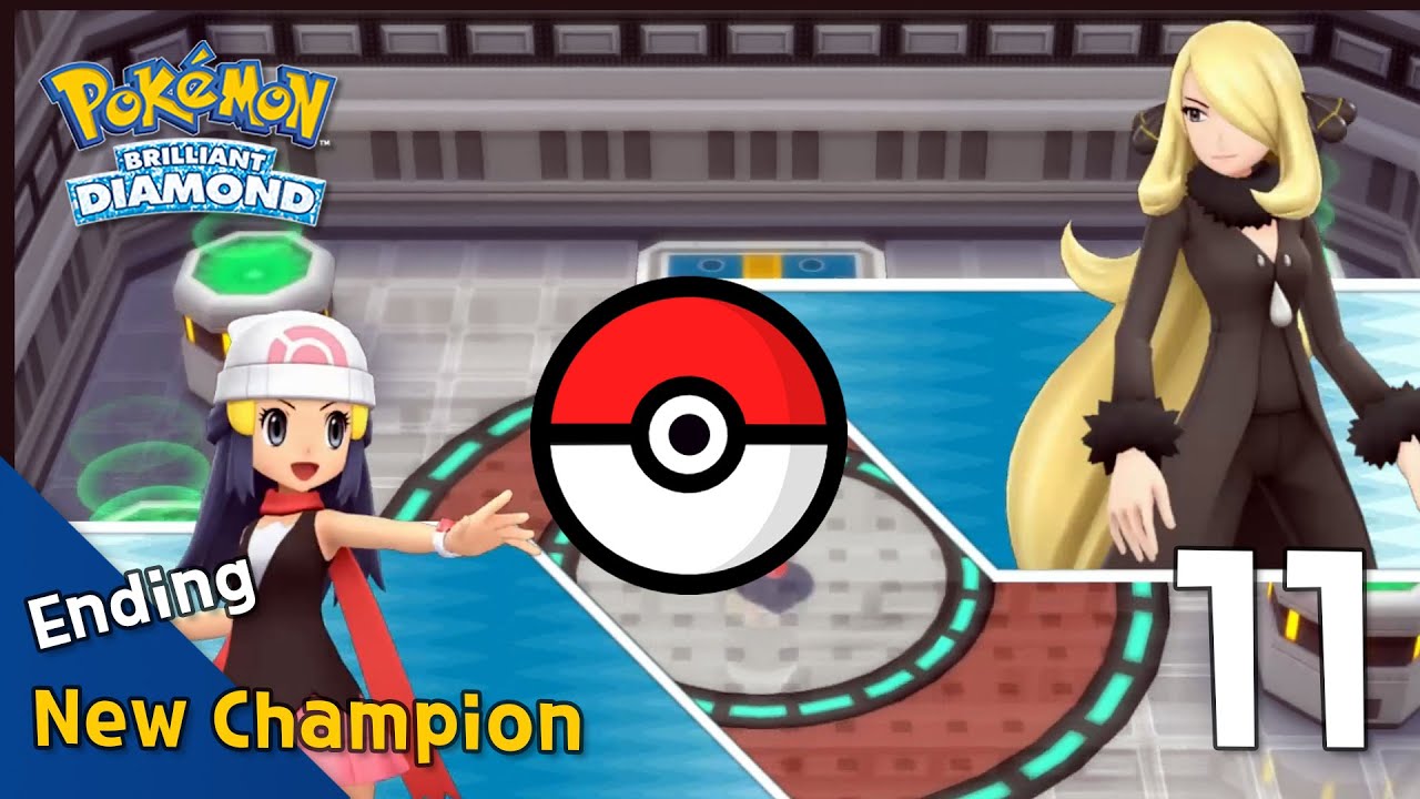 🧿 Pokemon Brilliant Diamond - Part 11 - ENDING. Sinnoh's New Champion!