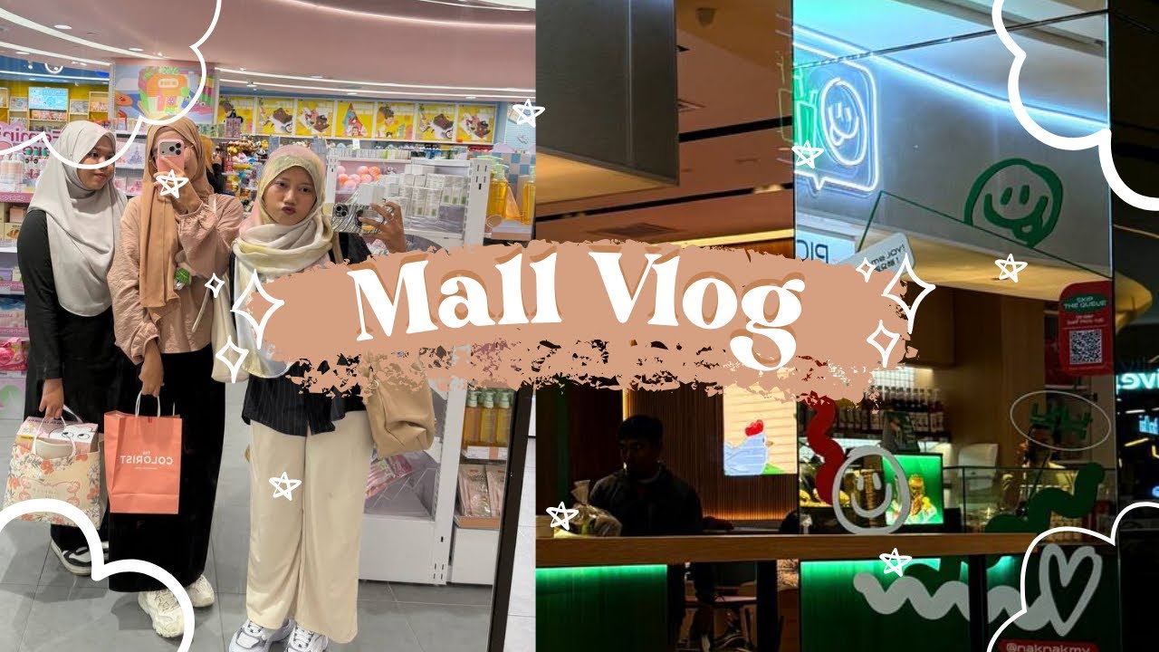 Aesthetic Mall Vlog 🛍️ | Shopping, Food & Good Vibes