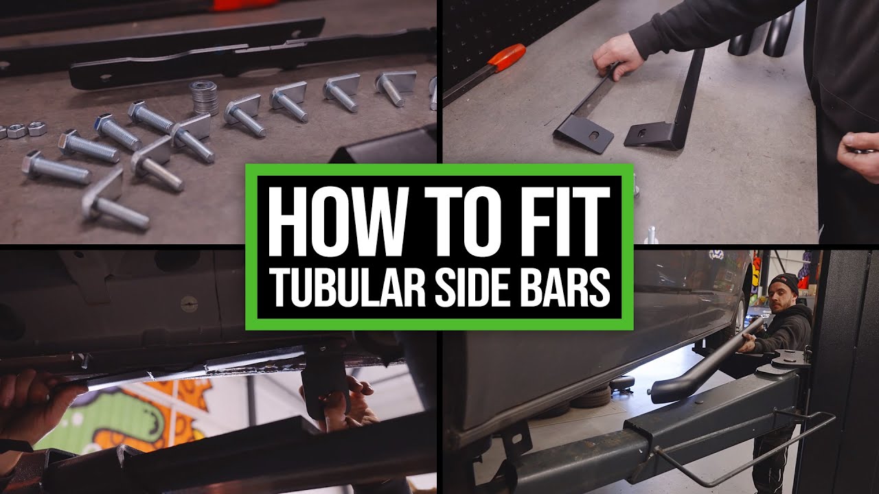 How to fit VW Transporter Tubular Side Bars | Leighton Vans
