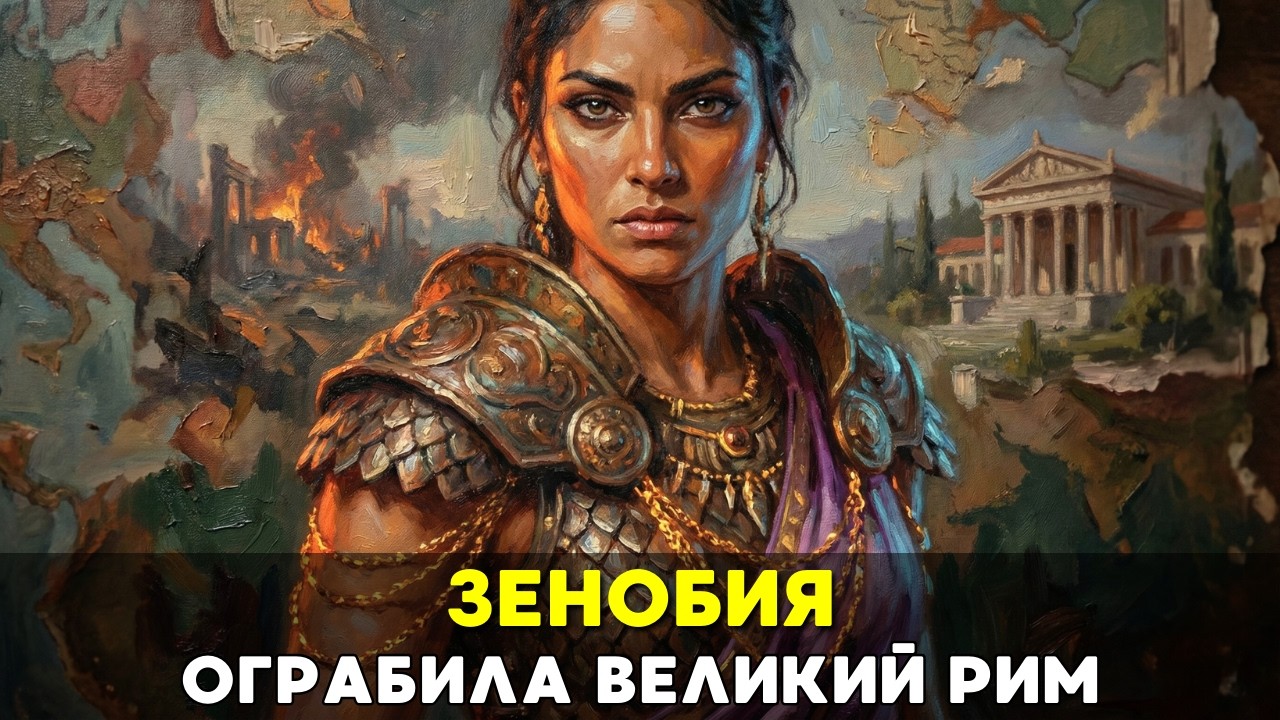 ЗОЛОТЫЕ ЦЕПИ ДЛЯ ЦАРИЦЫ ВОСТОКА: Как одна женщина украла у Рима треть империи📜История
