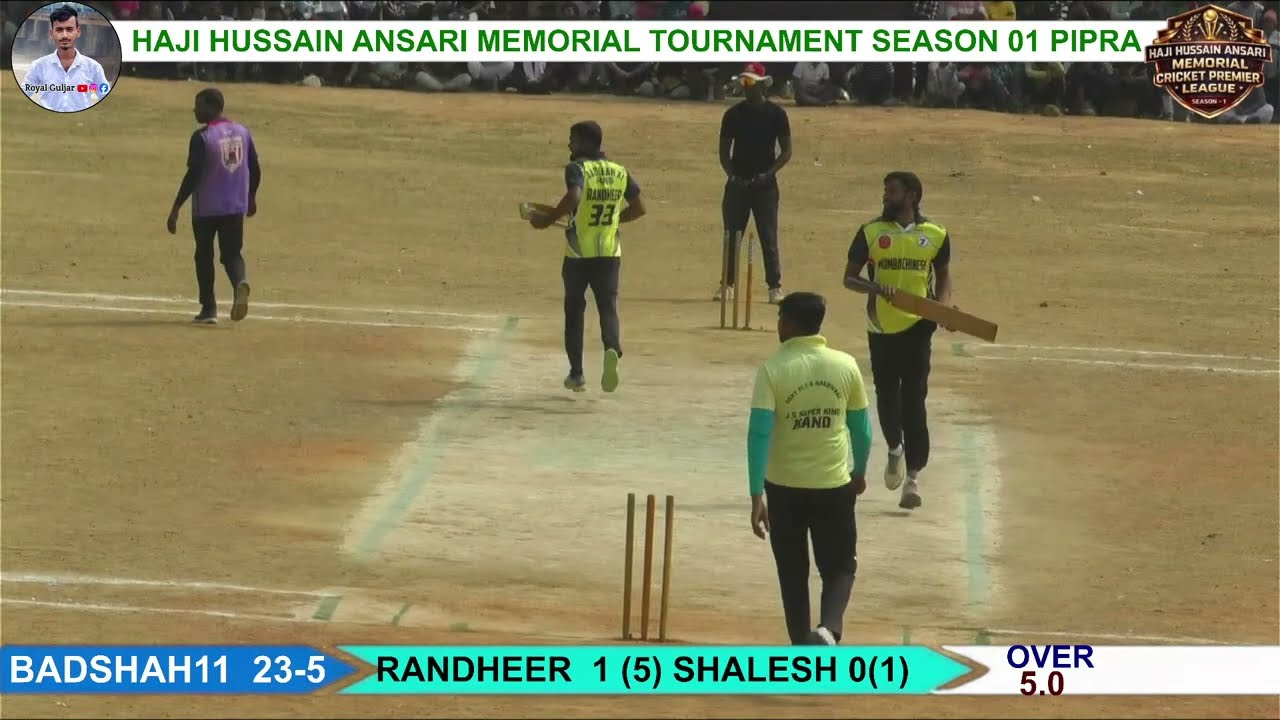 HAJI HUSSAIN ANSARI MEMORIAL TOURNAMENT SEASON 01 PIPRA 21 MATCH PART 2