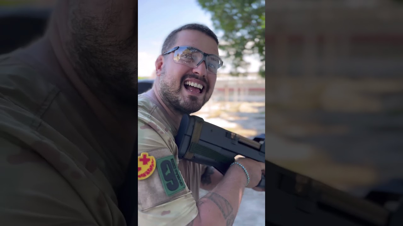 Hoje vamos de raridade,P90 da Tokio Marui. #tokiomarui #airsoft #fakegun #duduas