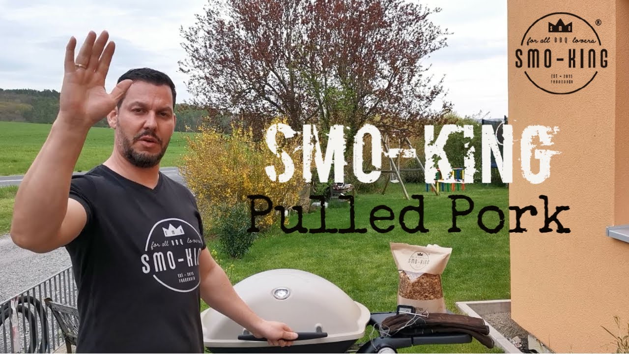 Smo-King Pulled Pork kalt vorger&auml;uchert f&uuml;r das perfekte Smoke Aroma