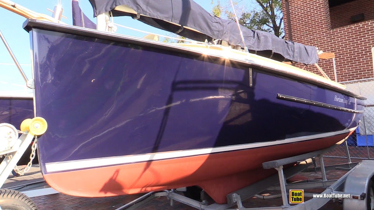 2015 Horizon Day Cat 20 Sail Boat - Deck and Interior Walkaround - 2015 Annapolis Sail Boat Show