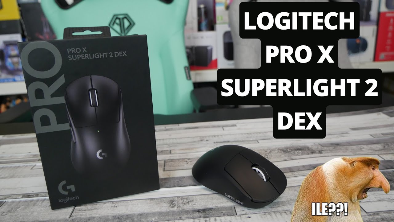 Świetna myszka dla graczy w kosmicznej cenie | LOGITECH G Pro X Superlight 2 DEX | recenzja