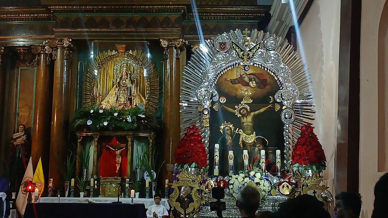 SEÑOR CRUCIFICADO DEL RIMAC | SALIDA DE LA BASÍLICA NUESTRA SEÑORA DEL CARMEN DE LA LEGUA 2025