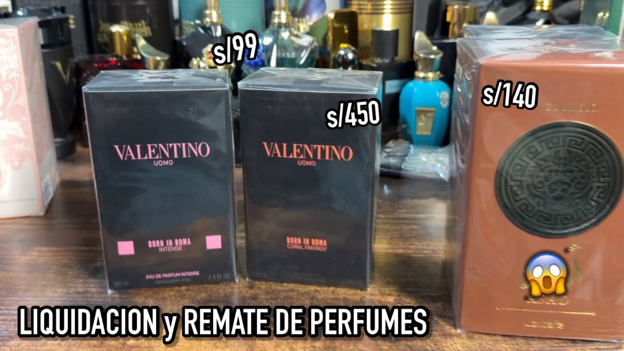 REMATE DE PERFUMES ORIGINALES desde s/99 en PERU 🇵🇪