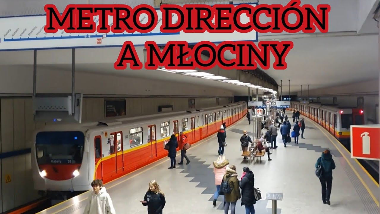 🔴METRO CON DIRECCIÓN A MŁOCINY 🇵🇱