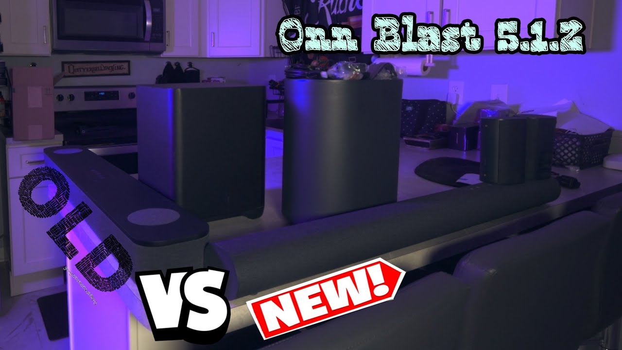 NEW Onn Blast 5.1.2 Dolby Atmos Soundbar from WALMART?!