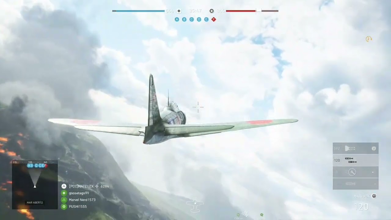 Battlefield v mapa japonês toop , eu sou japonês kk