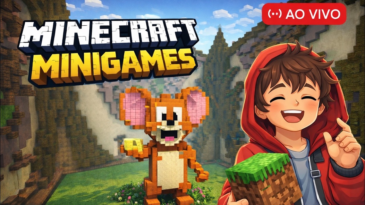 🔴 AO VIVO | MINECRAFT com INSCRITOS — VEM JOGAR! 🎮🔥