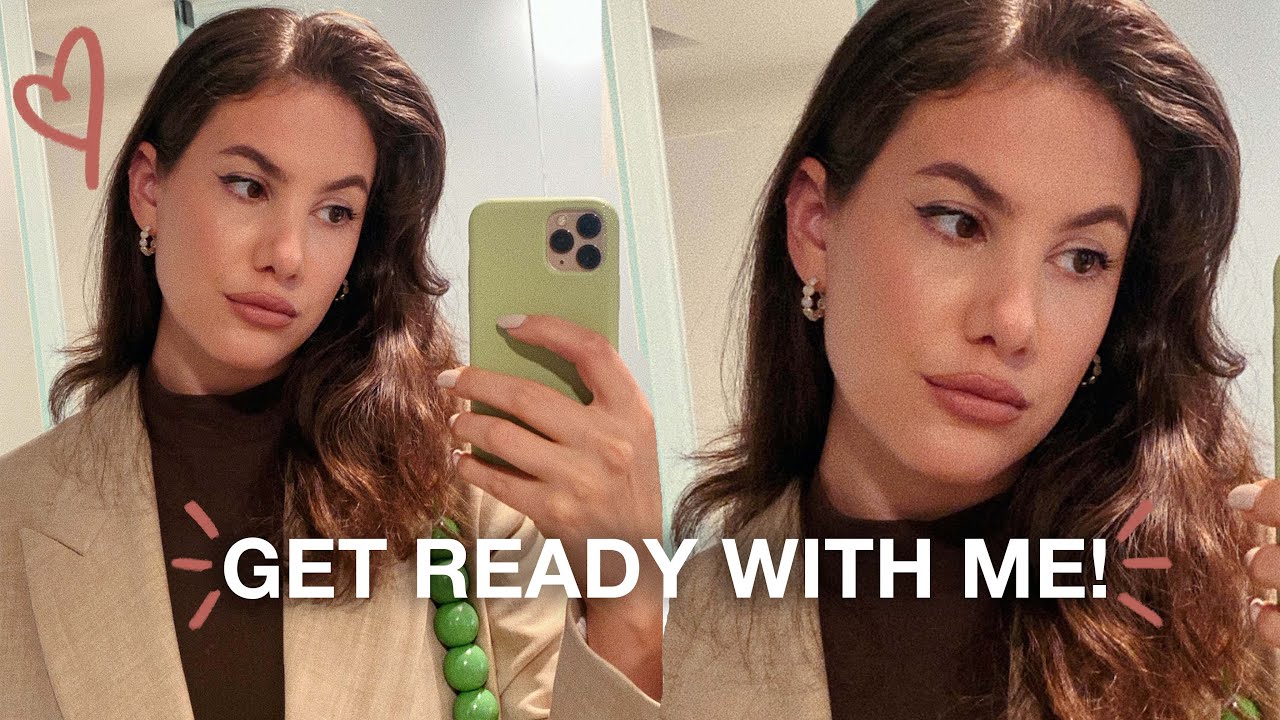 GET READY WITH ME: Makeup, Hair & Outfit! *Easy Glam*