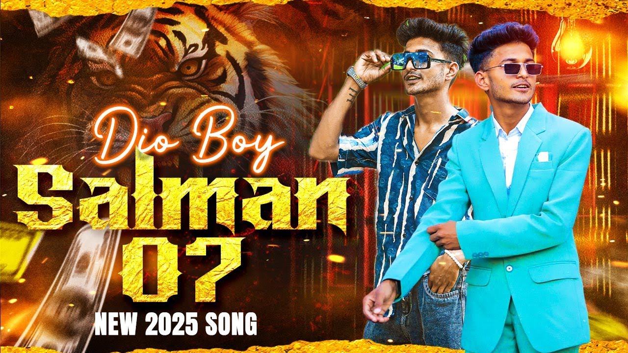 DIO BOY SALMAN 07 | NEW 2025 DOSTHANA SONG | SINGER SAI KIRAN | DJ KING SRIKANTH