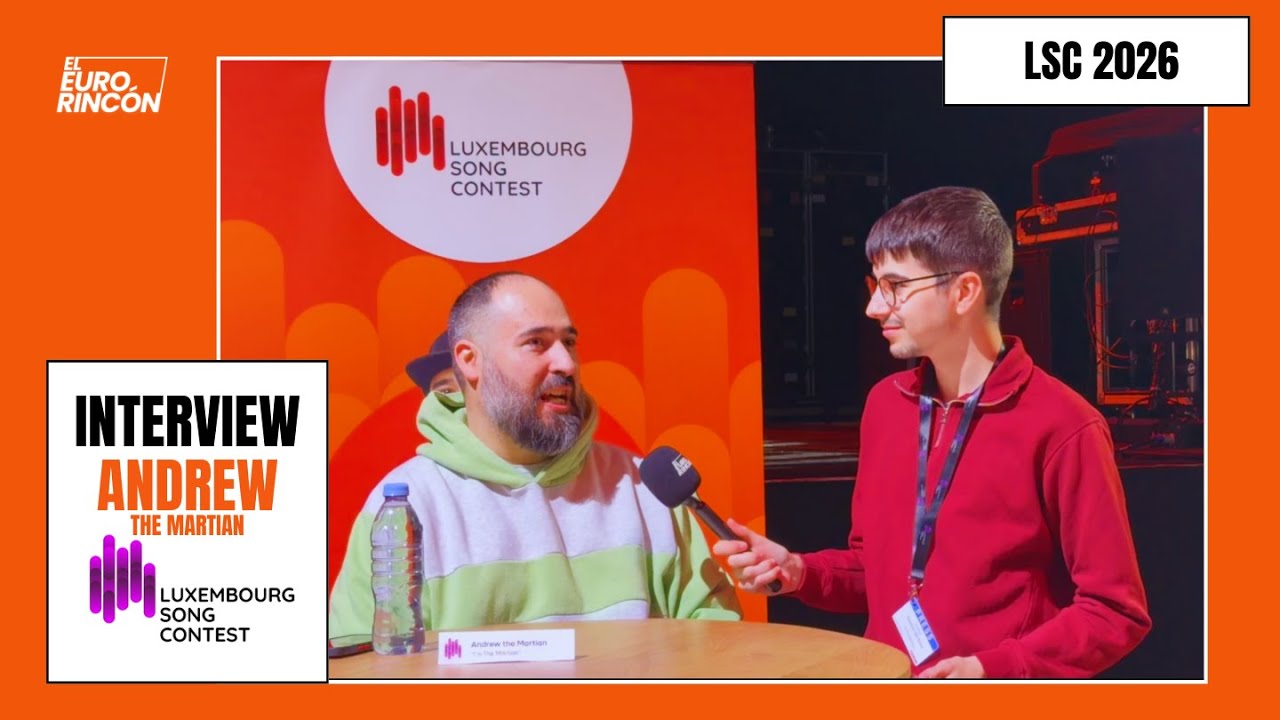 🇱🇺 INTERVIEW ANDREW THE MARTIAN | LUXEMBOURG SONG CONTEST 2026
